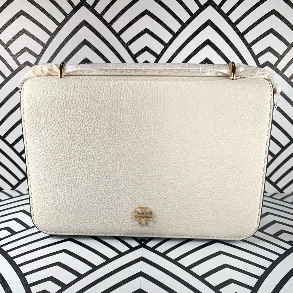 Tory Burch Carter Shoulder Bag in New Ivory - Picture 1 of 8